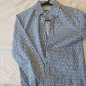 Mango Pattern button down shirt